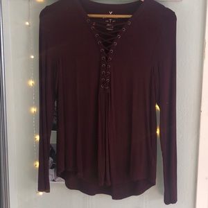 american eagle soft and sexy long sleeve